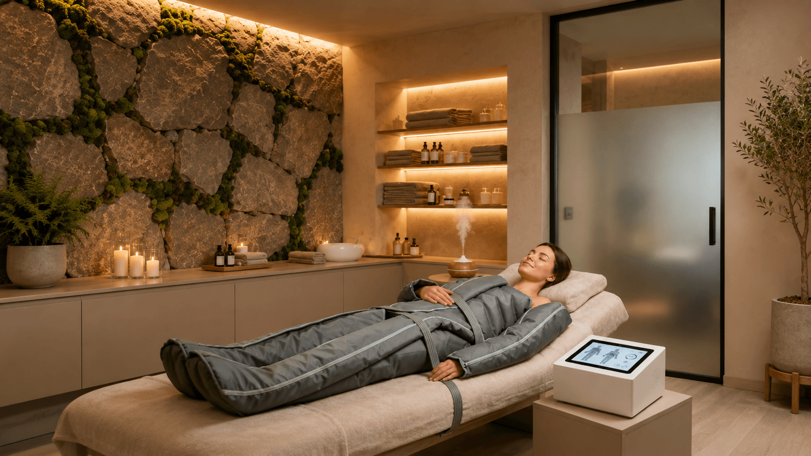 Pressotherapy at Shanti Haven